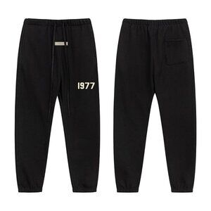 ESSENTIALS FEAR OF GOD 1977 Flocked Letter Sweatpants